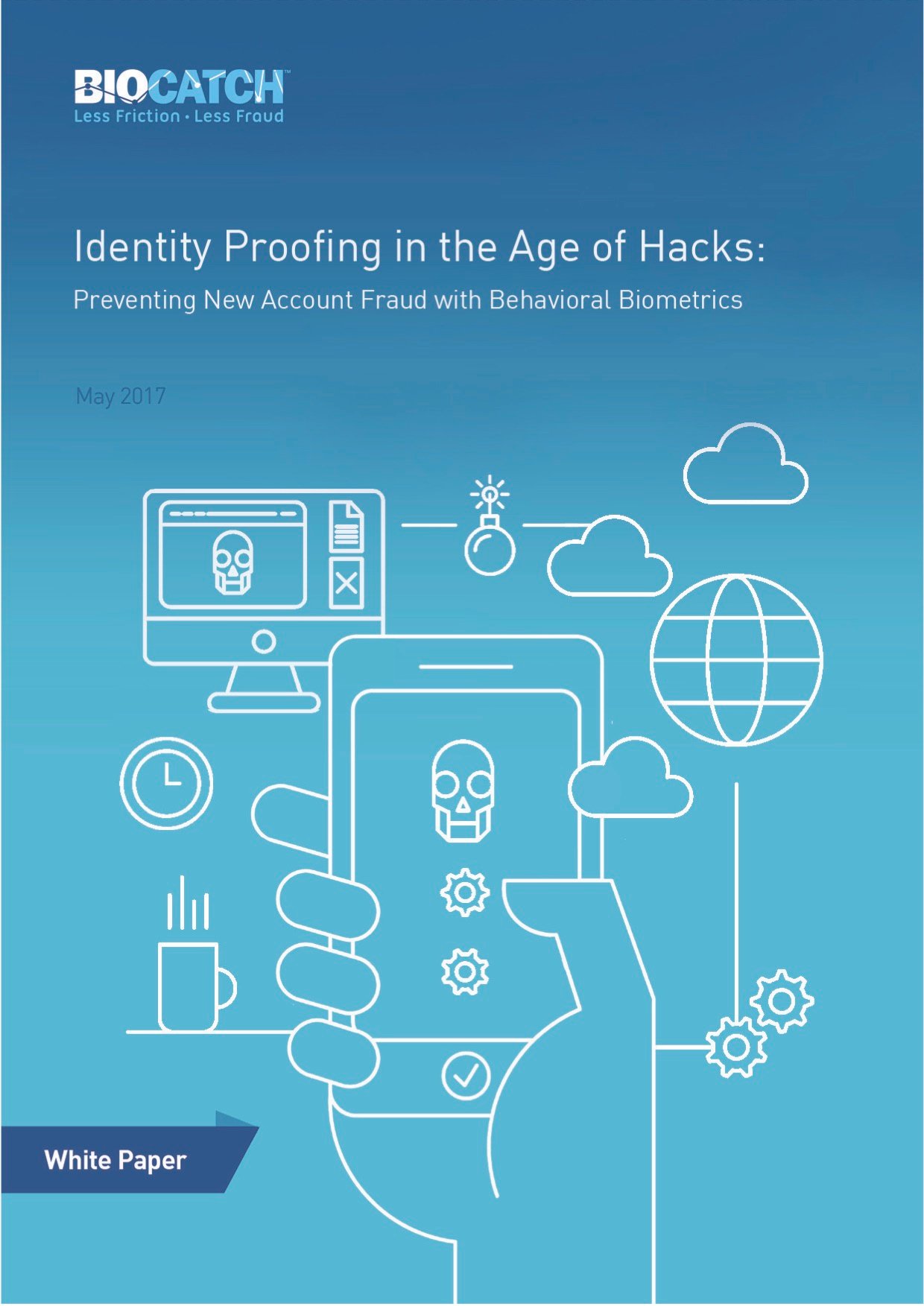 Identity proofing solutions with behavioral biometrics biocatch