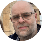A picture containing person, person, glasses, wearing

Description automatically generated