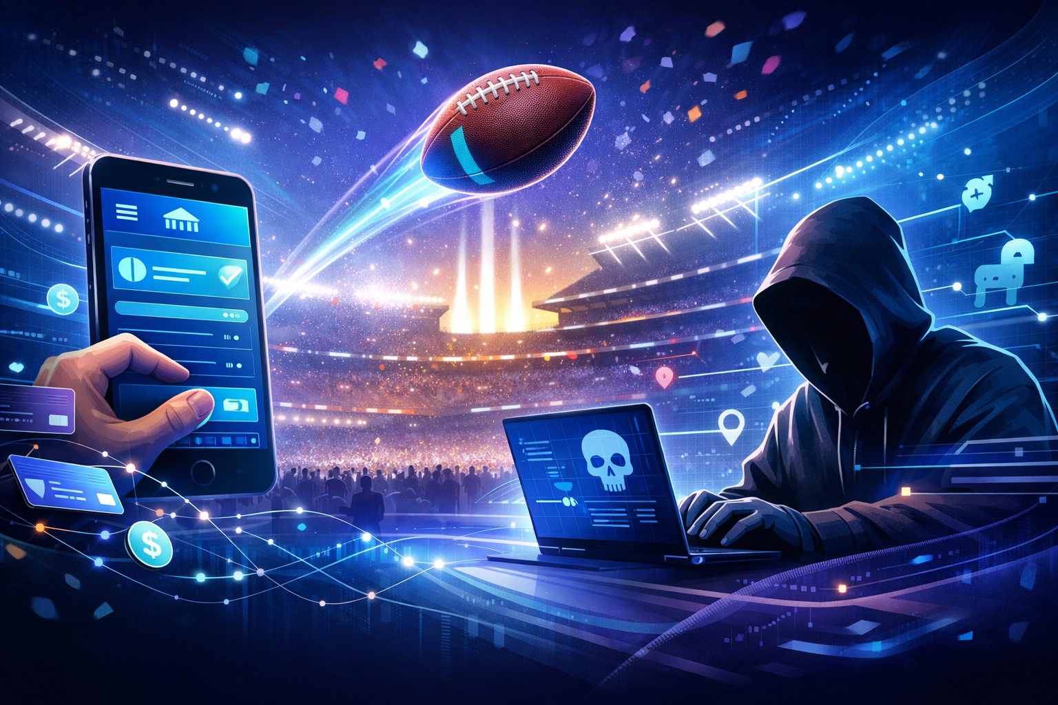 Digital banking habits and fraud during the Super Bowl