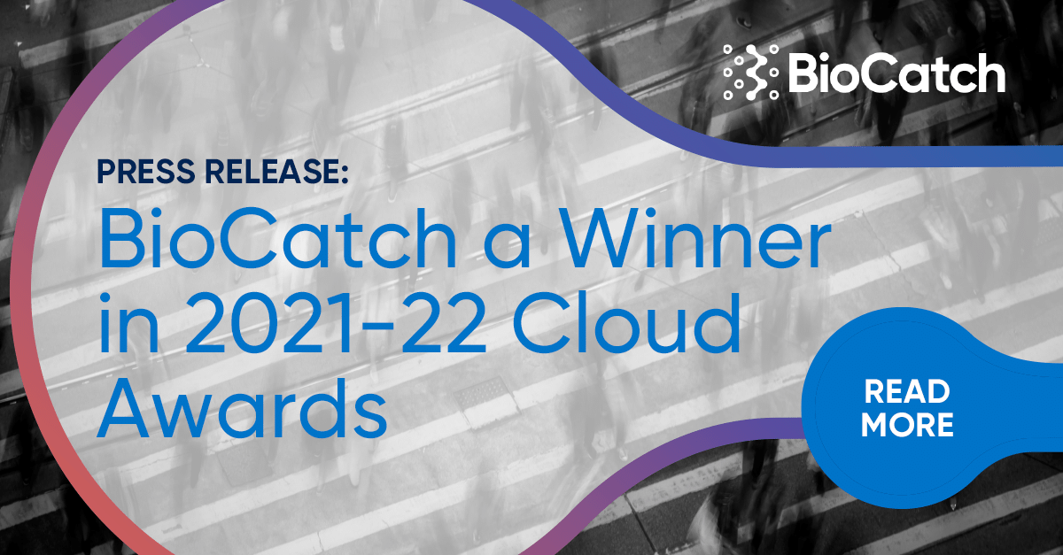 BioCatch a Winner in 2021-22 Cloud Awards